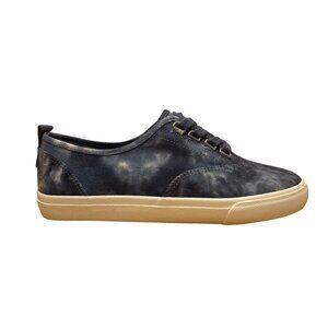 J.Crew Women’s Tie-Dye Blue Lace-Up Canvas Casual Harbor Sneakers Size 8H